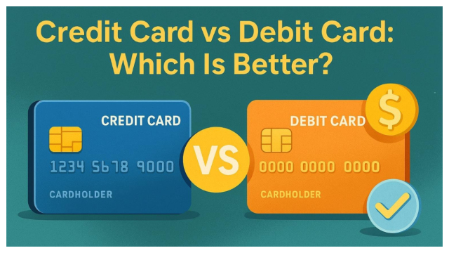 Credit Card vs Debit Card: Which Is the Smarter Choice for Your Wallet?