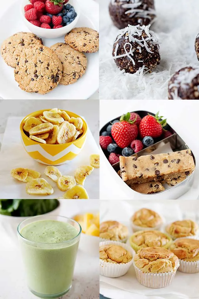 What are some examples of clean eating snacks?