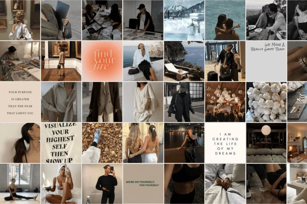 vision boards and manifesting