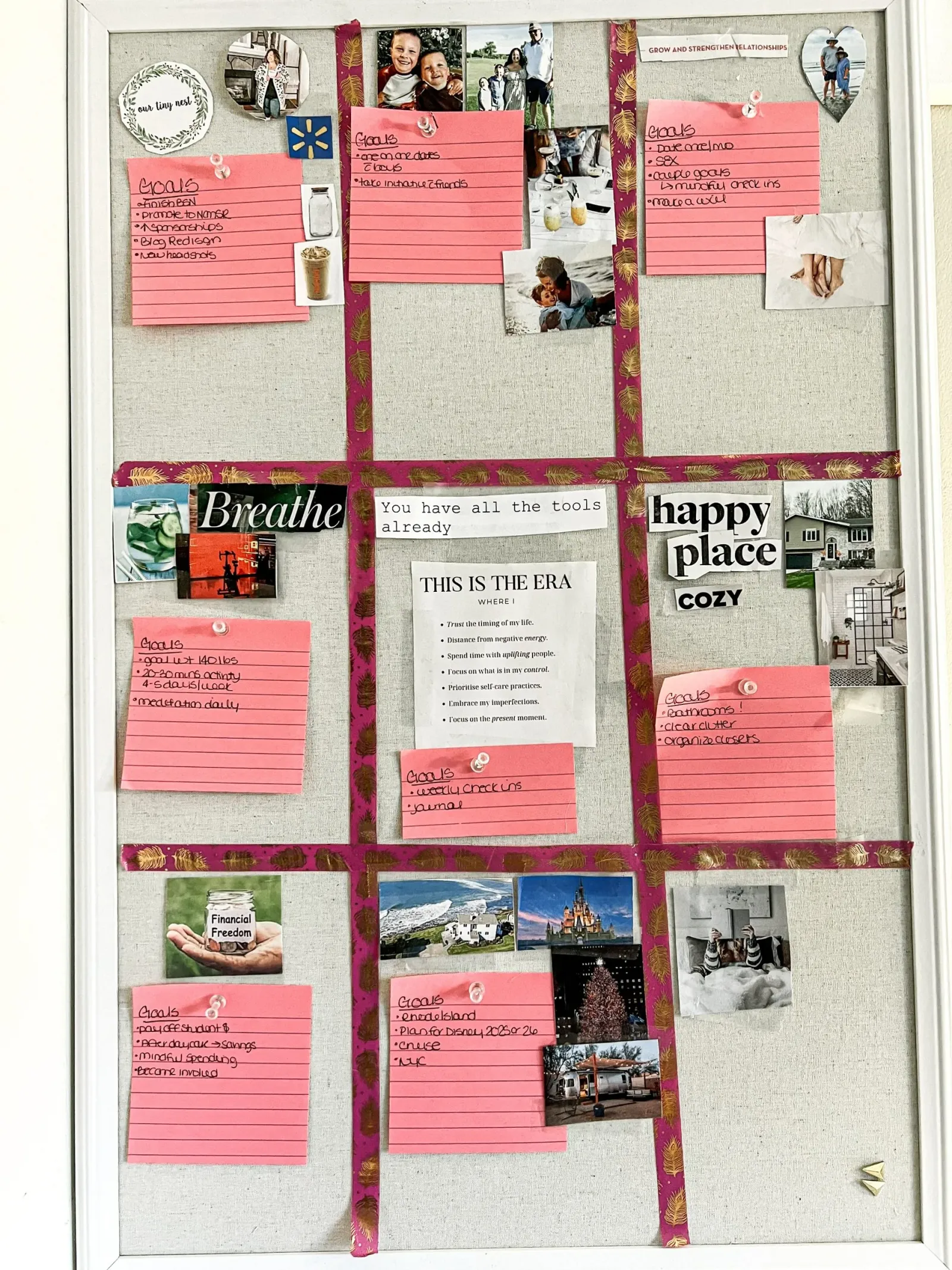 vision boards and manifesting