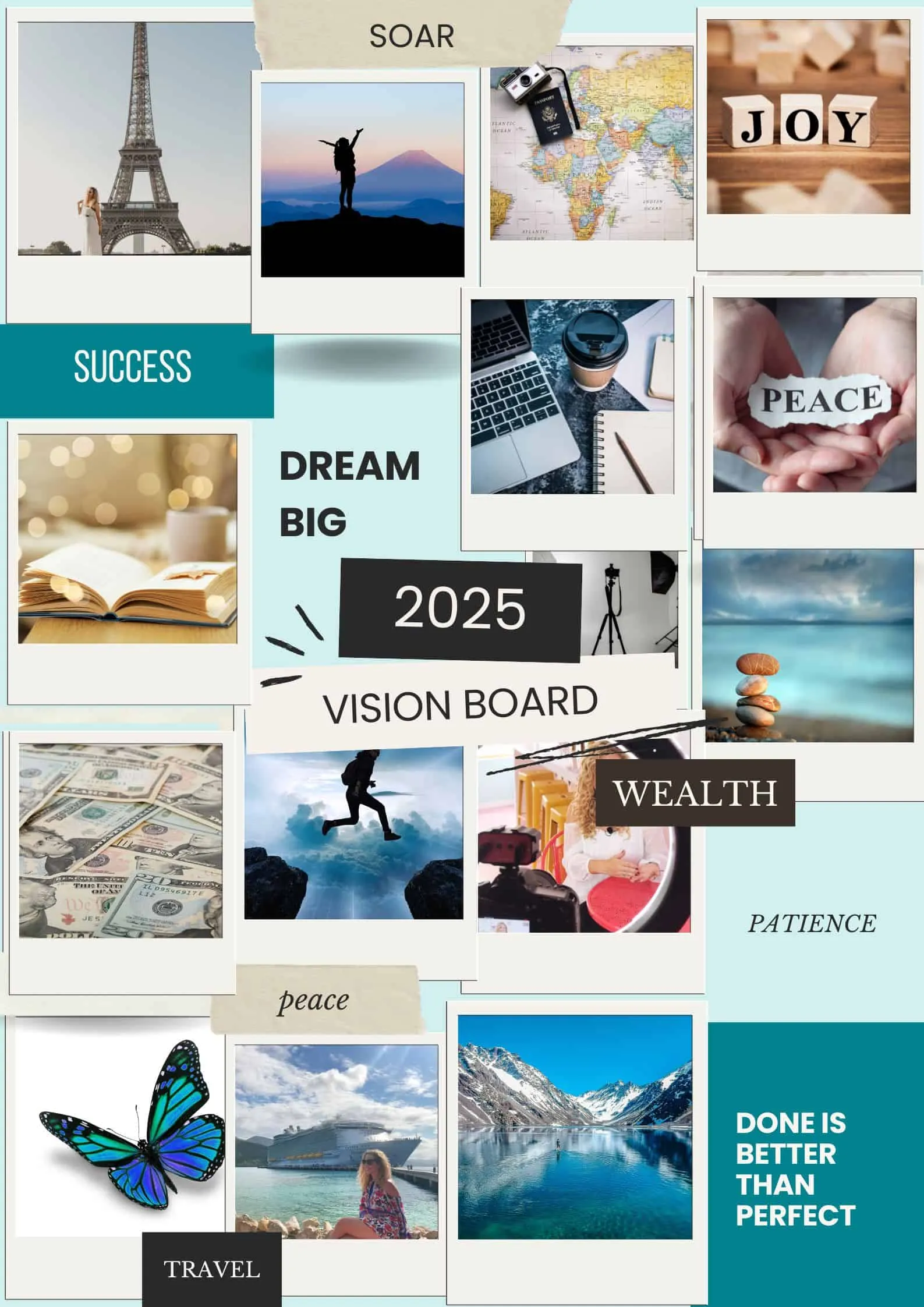vision boards and manifesting