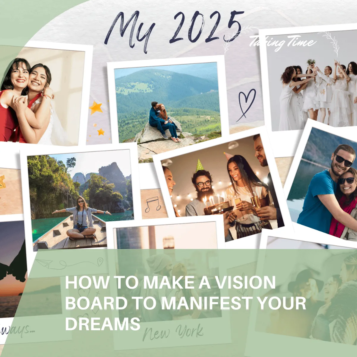 vision boards and manifesting