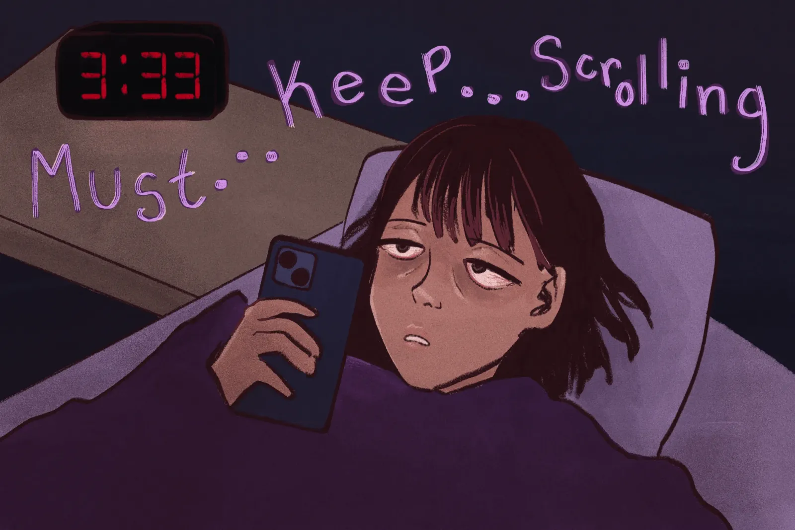 Why does scrolling feel relaxing before bed even if it&rsquo;s not?